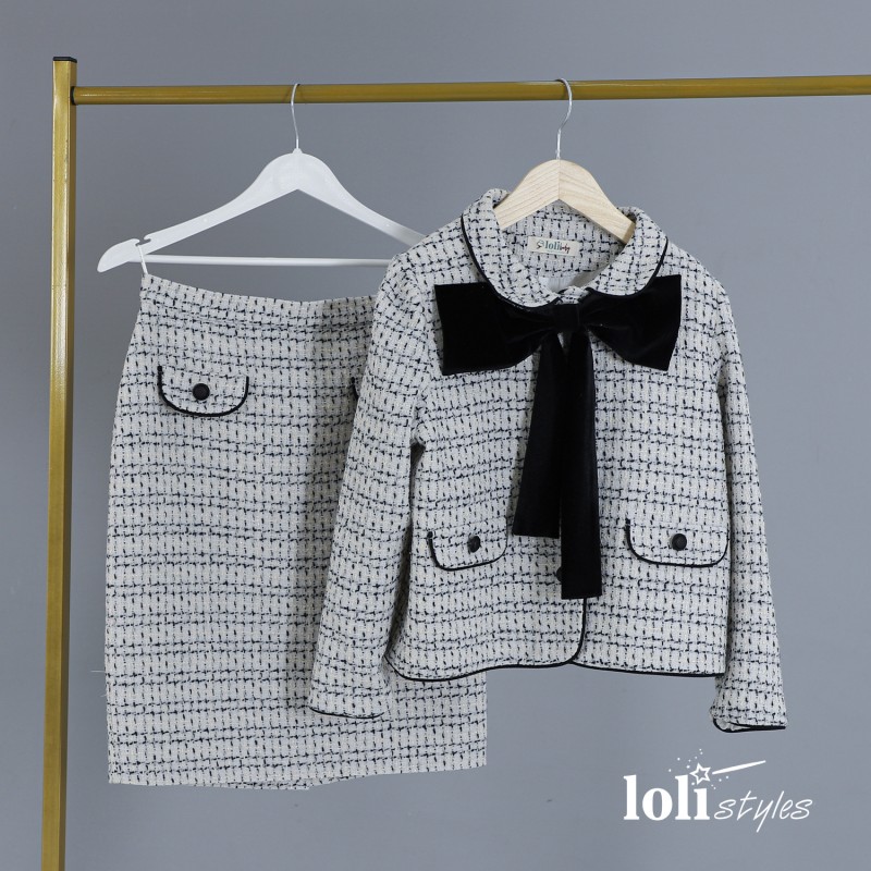 Loli Channel Girl Skirt Jacket Set