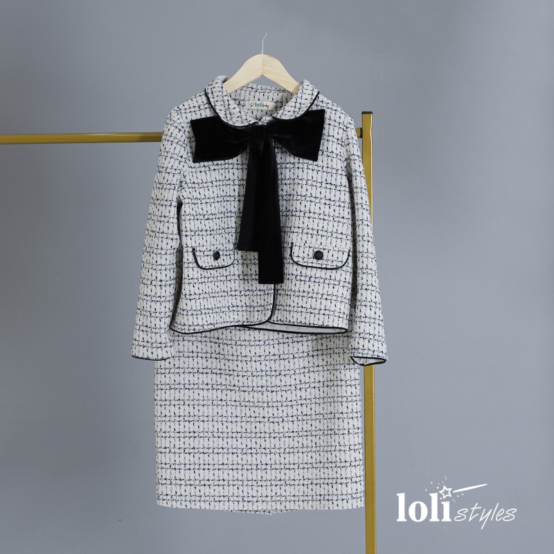 Loli Channel Girl Skirt Jacket Set