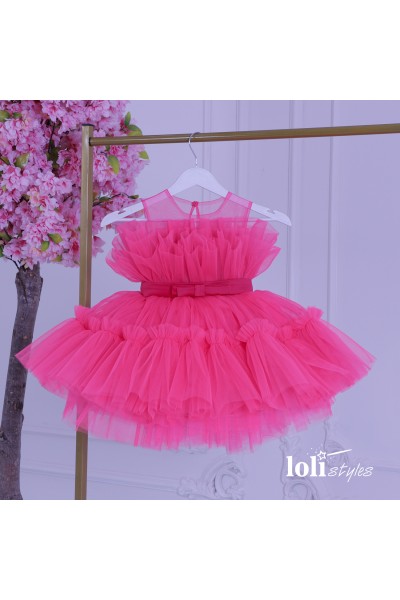 Loli Diana Girl Child Evening Dress Pink