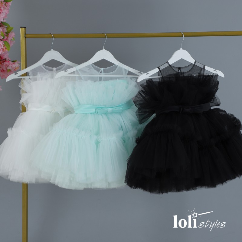 Loli Diana Girl Child Evening Dress Black