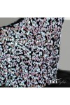 Loli Fluffy Hologram Girls Evening Dress Gray