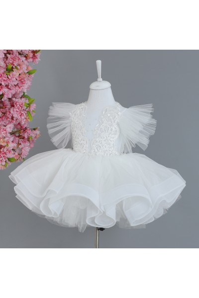 Loli Pearl Cupcake Transparent Girl's Evening Dress