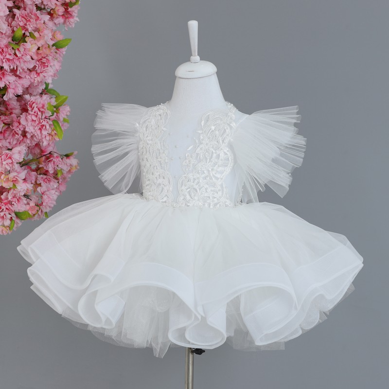 Loli Pearl Cupcake Transparent Girl's Evening Dress