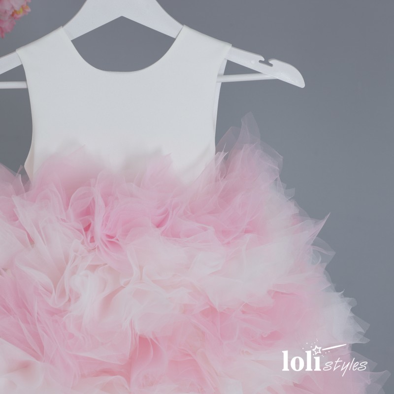 Loli Rainbow Girls Evening Dress Pink