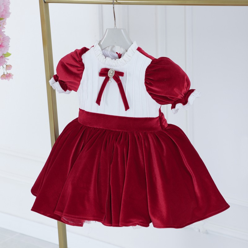 Loli Velvet Charlotte Girls Evening Dress
