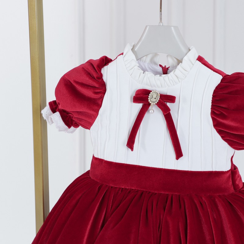 Loli Velvet Charlotte Girls Evening Dress