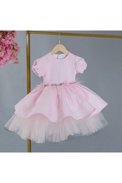 Loli Angel Girl Child Evening Dress Pink